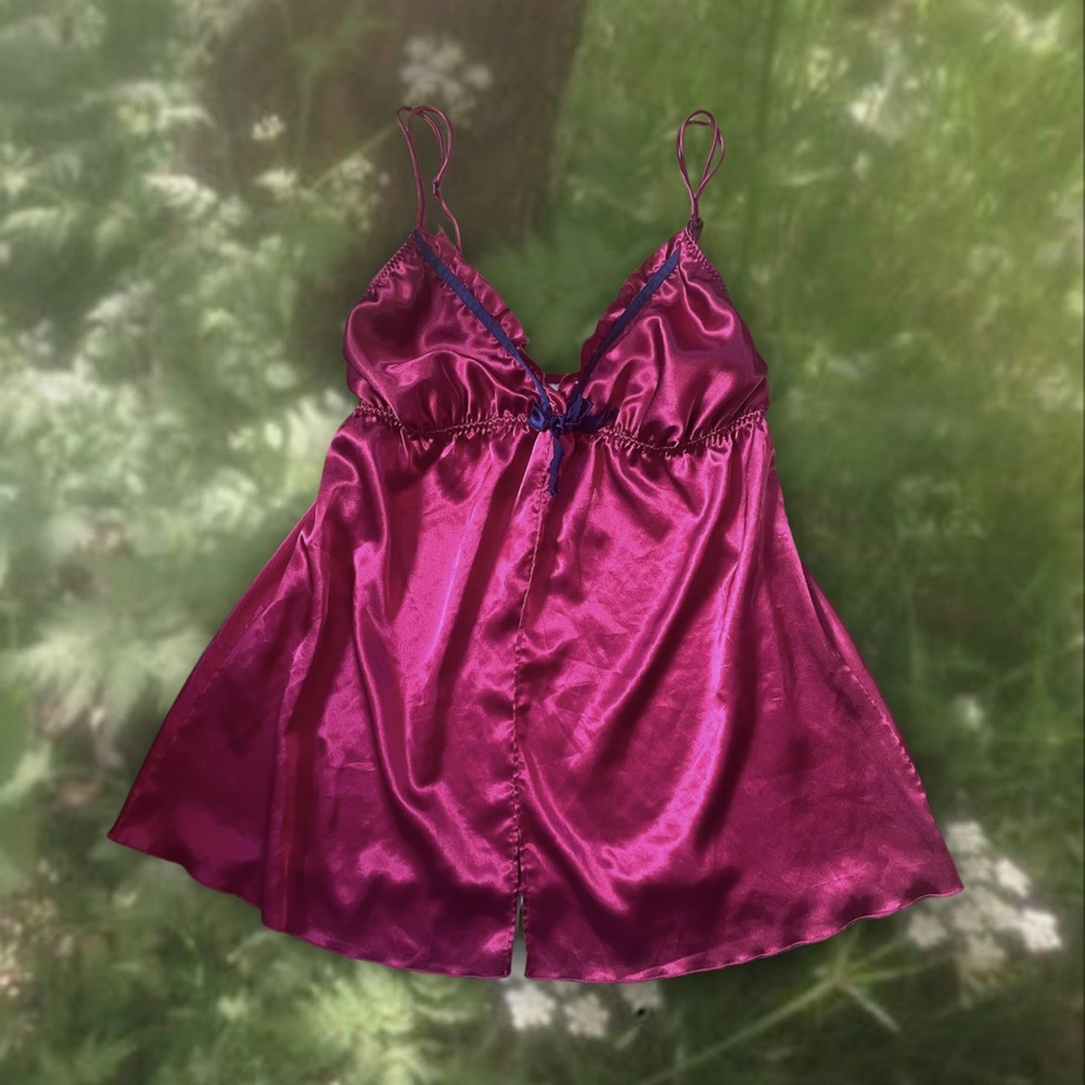 ☆ vintage y2k lingerie slip top